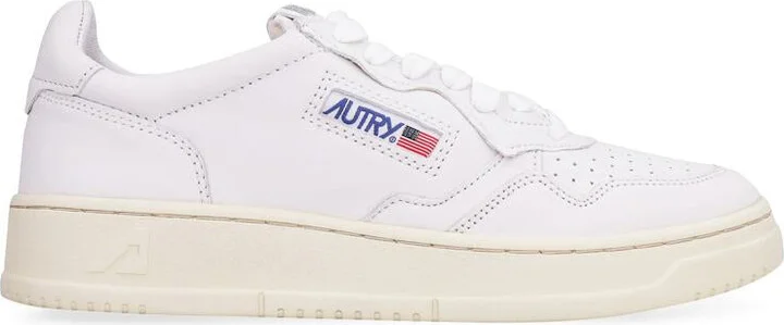 Autry Medalist Leather Low-Top Sneakers
