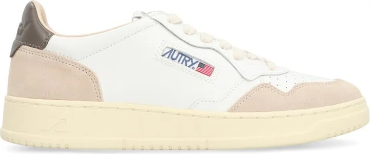 Autry Medalist Leather Low-Top Sneakers