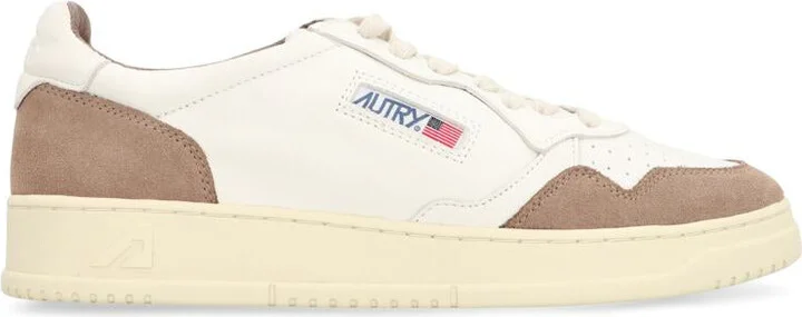 Autry Medalist Leather Low-Top Sneakers