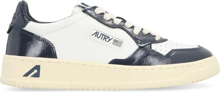 Autry Medalist Leather Low-Top Sneakers