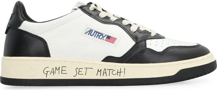 Autry Medalist Leather Low-Top Sneakers