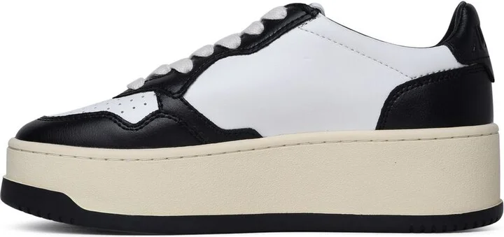 Autry Medalist Leather Platform Sneakers - Image 3