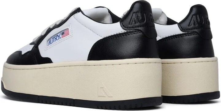 Autry Medalist Leather Platform Sneakers - Image 4