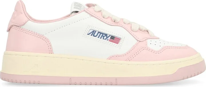 Autry Medalist Leather Sneakers - Image 2