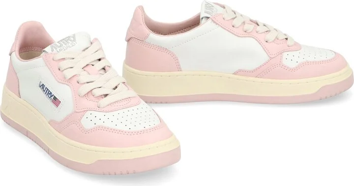 Autry Medalist Leather Sneakers - Image 3