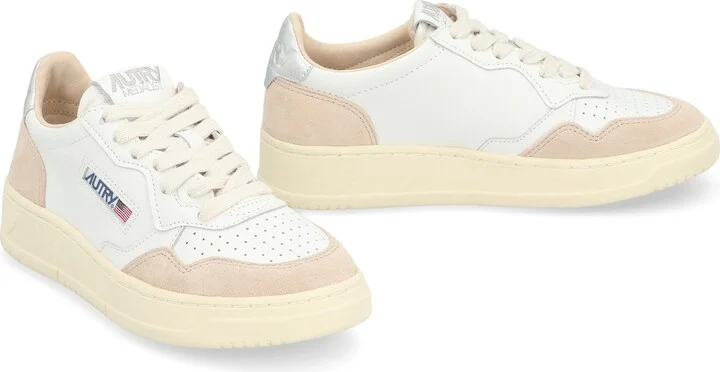 Autry Medalist Leather Sneakers - Image 3