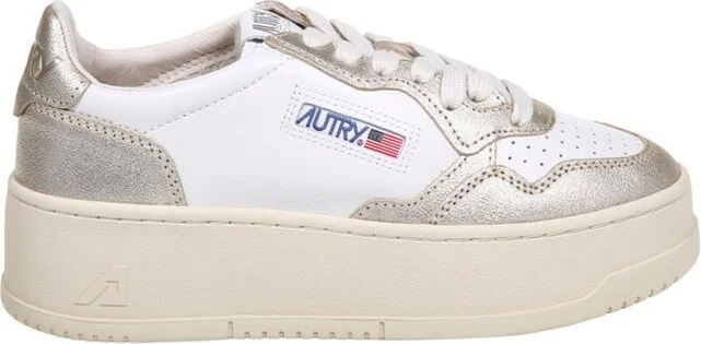 Autry Medalist Logo Embroidered Platform Sneakers