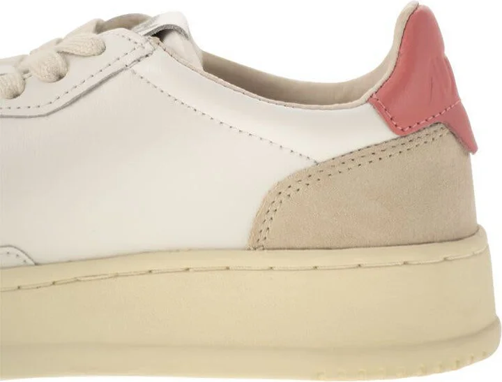 Autry Medalist Low - Leather And Suede Sneakers - Image 7