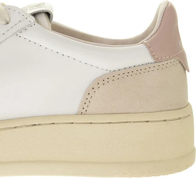 Autry Medalist Low - Leather And Suede Sneakers - Image 7