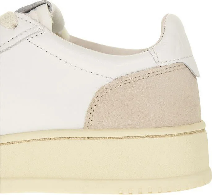 Autry Medalist Low - Leather And Suede Sneakers - Image 7