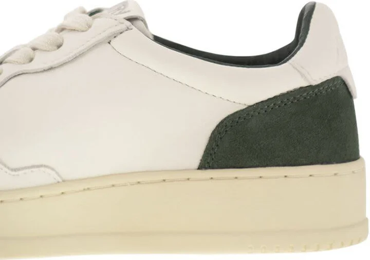 Autry Medalist Low - Leather And Suede Sneakers - Image 7