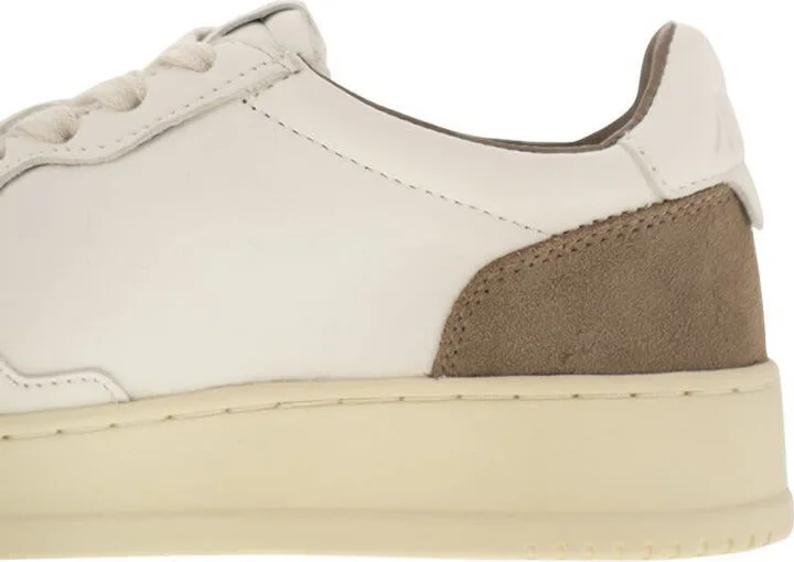 Autry Medalist Low - Leather And Suede Sneakers - Image 7