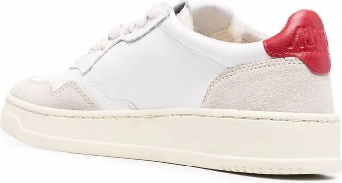 Autry Medalist Low Leather And Suede Sneakers - Image 2