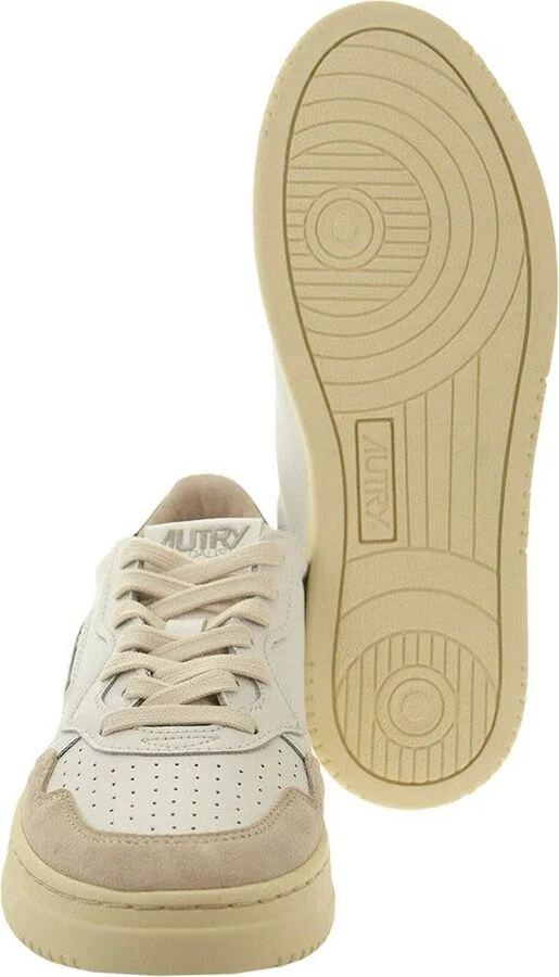 Autry Medalist Low - Leather And Suede Sneakers - Image 5