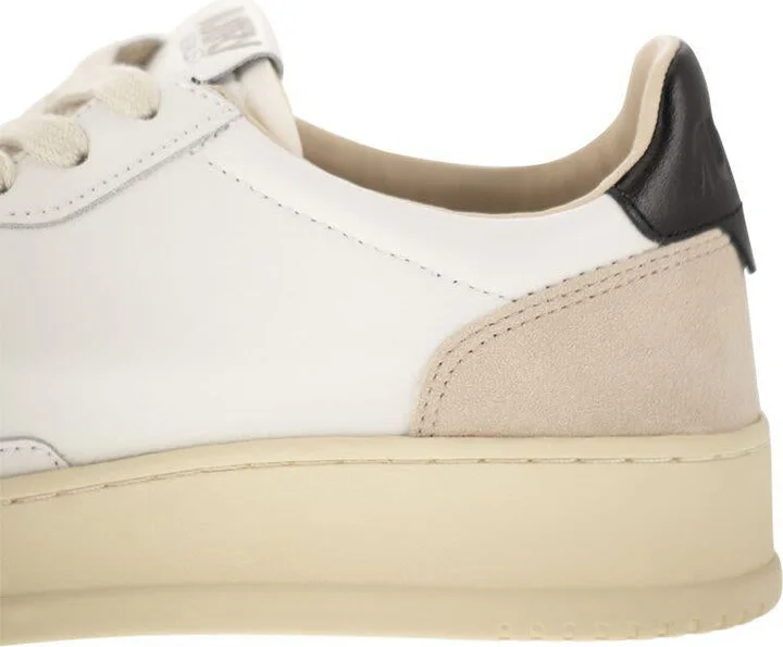 Autry Medalist Low - Leather And Suede Sneakers - Image 7