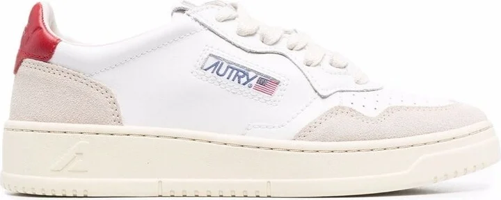 AUTRY Medalist Low Leather And Suede Sneakers