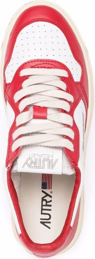 Autry Medalist Low Leather Sneakers - Image 3
