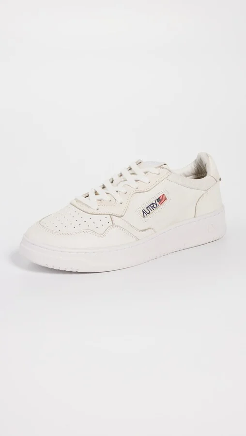 Autry Medalist Low Leather Sneakers - Image 4