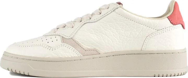 Autry Medalist Low Leather Sneakers Color Rose And Sand - Image 2