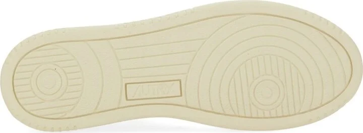 Autry Medalist Low Leather Sneakers Color White And Silver Blue - Image 10