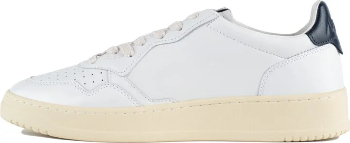 Autry Medalist Low Leather Sneakers Color White And Space - Image 2