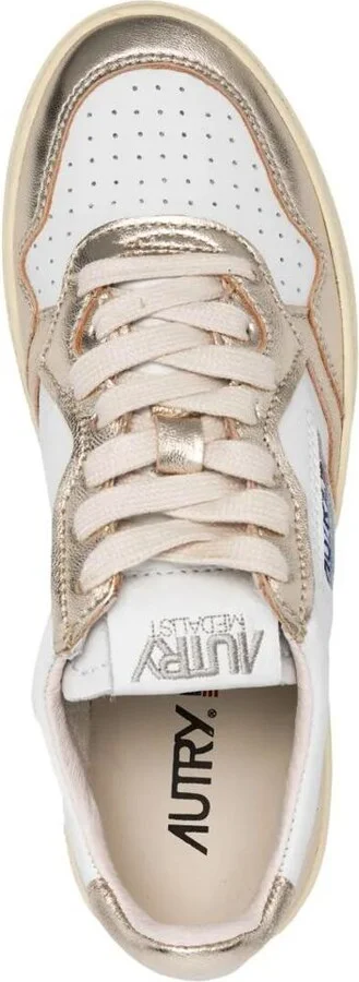 Autry "Medalist Low" Leather Sneakers Shoes - Image 3
