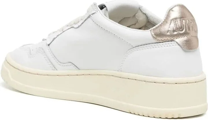 Autry "Medalist Low" Leather Sneakers Shoes - Image 3