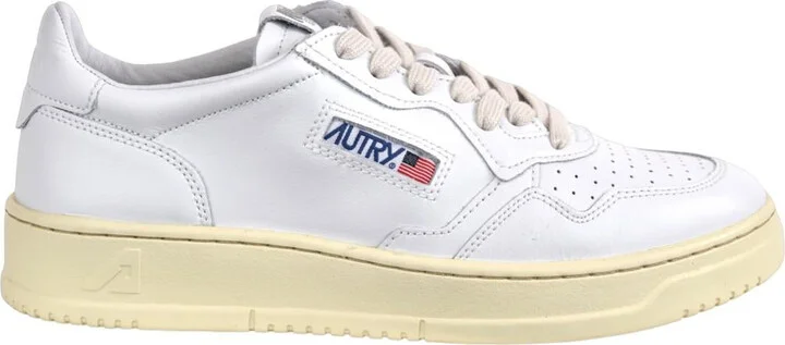Autry Medalist Low Man Leat/Leat Shoes - Image 2