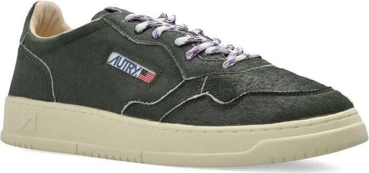Autry Medalist Low Man Pony/Laces Shoes - Image 2