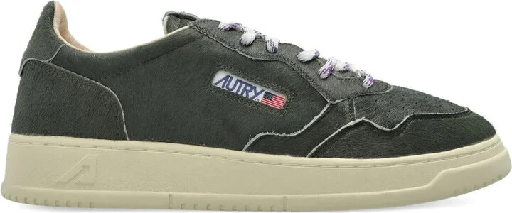 Autry Medalist Low Man Pony/Laces Shoes