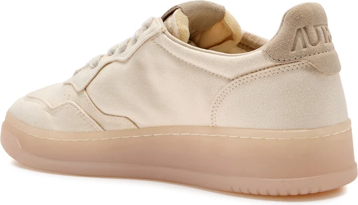 Autry Medalist Low Panelled Canvas Sneakers - Image 2
