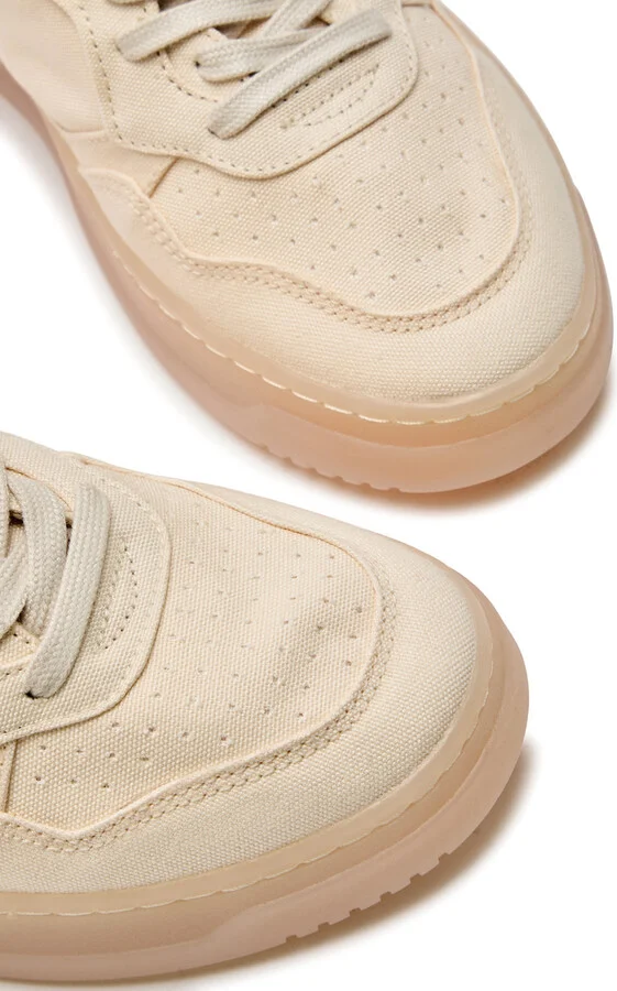 Autry Medalist Low Panelled Canvas Sneakers - Image 3