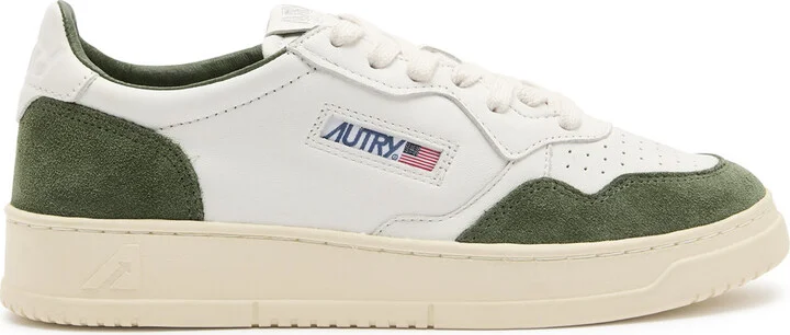 Autry Medalist Low Panelled Leather Sneakers