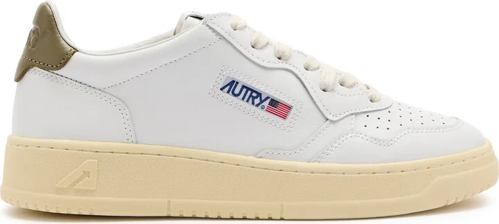Autry Medalist Low Panelled Leather Sneakers