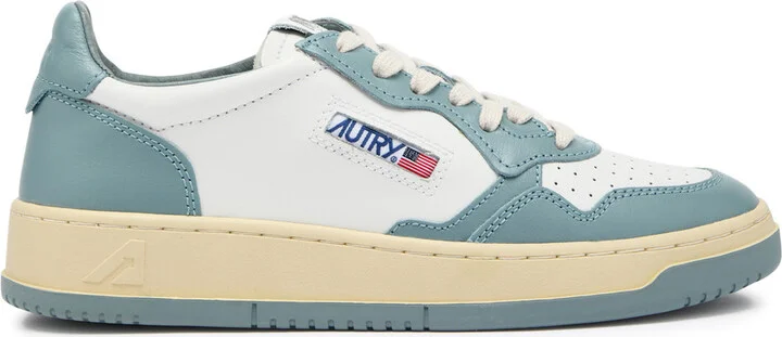 Autry Medalist Low Panelled Leather Sneakers