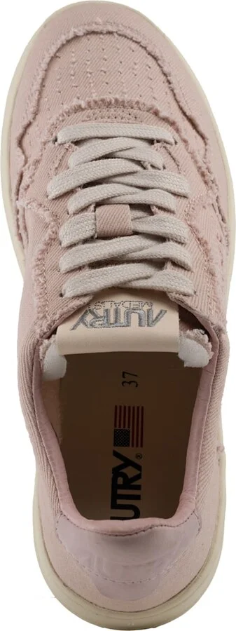 Autry Medalist Low Sneakers In Denim - Image 3