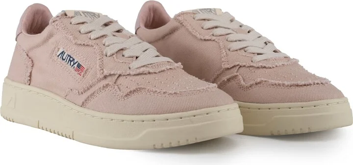 Autry Medalist Low Sneakers In Denim - Image 4