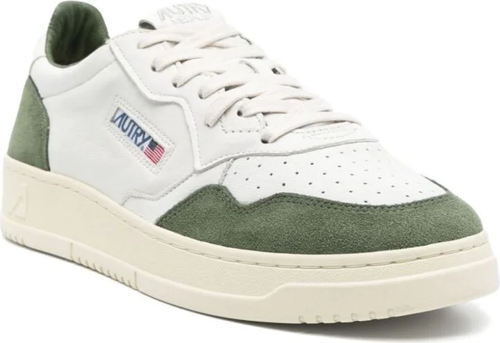 Autry Medalist Low - Sneakers In Goatskin And Suede - Image 2