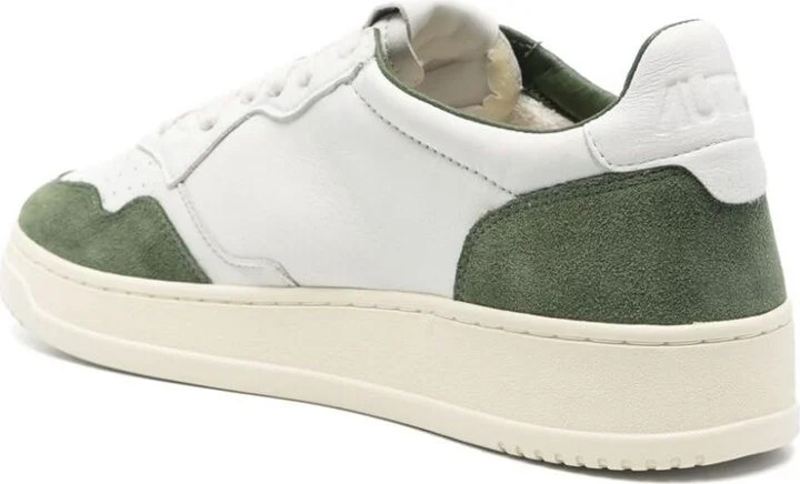 Autry Medalist Low - Sneakers In Goatskin And Suede - Image 3