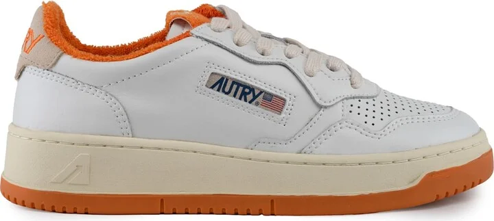 Autry Medalist Low Sneakers In Leather