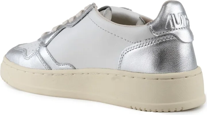 Autry Medalist Low Sneakers In Two-tone Leather - Image 2