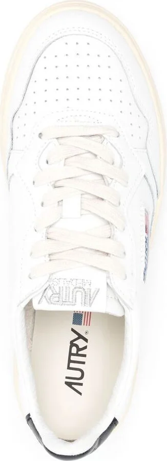 Autry 'Medalist Low' Sneakers In White Leather - Image 4