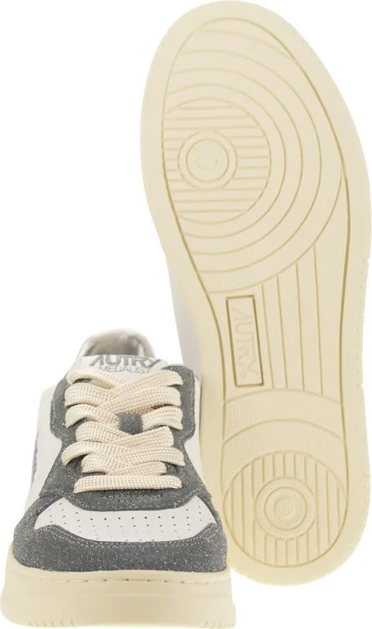 Autry Medalist Low - Sneakers With Two-Tone Glitter - Image 5