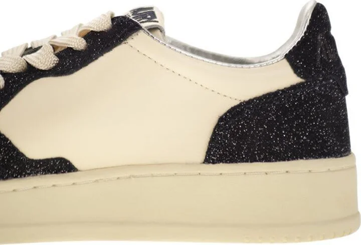 Autry Medalist Low - Sneakers With Two-Tone Glitter - Image 7