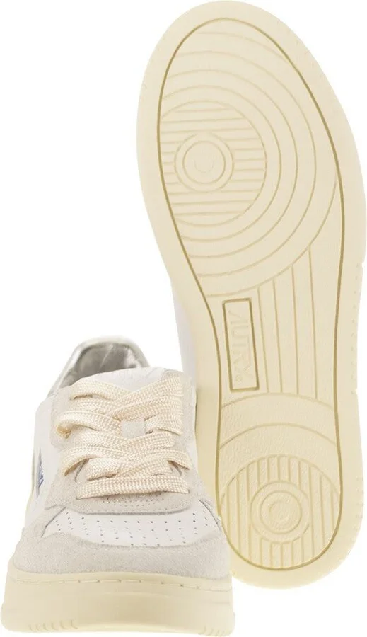 Autry Medalist Low - Sneakers With Two-Tone Glitter - Image 5