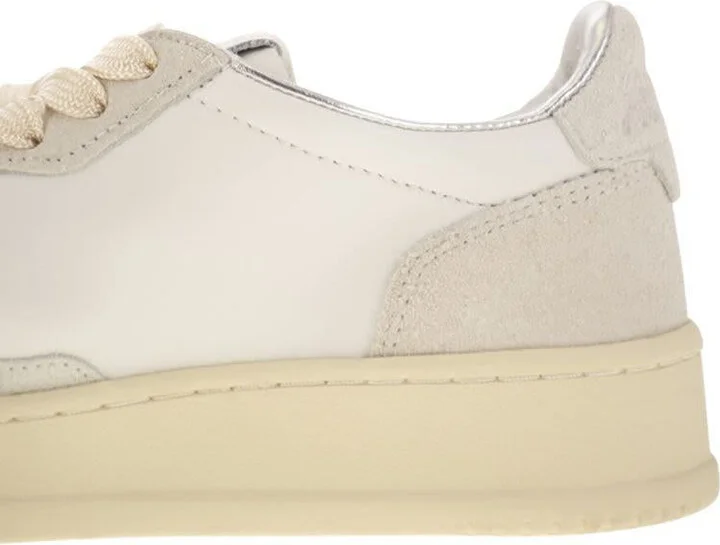 Autry Medalist Low - Sneakers With Two-Tone Glitter - Image 7