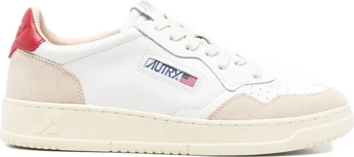 Autry "Medalist Low" Suede Sneakers Shoes