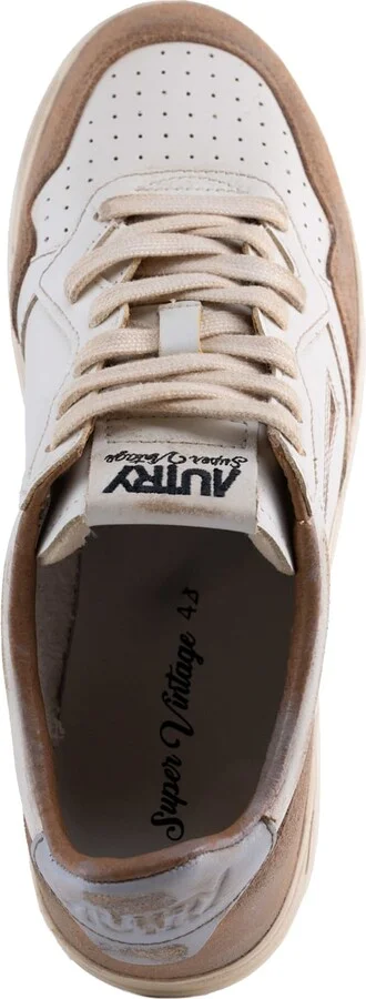 Autry Medalist Low Super Vintage Sneakers In Leather And Suede - Image 3
