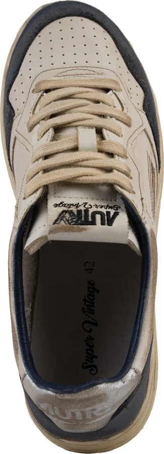 Autry Medalist Low Super Vintage Sneakers In Leather And Suede - Image 3