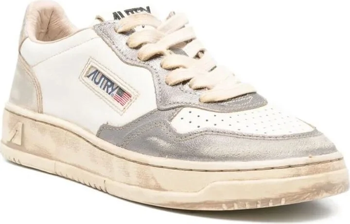 Autry Medalist Low Super Vintage Sneakers Shoes - Image 2